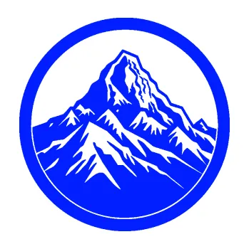 Samolepící dekorace Krajina hory 041 levá v kruhu (19 - modrá dynamic) SAMOLEPKA NA AUTO, NÁLEPKA, FÓLIE, POLEP, TUNING, VLASTNÍ TEXT, TISK, AUTOSAMOLEPKY.cz, POLEPY, OBRÁZEK, LOGO, 3D STICKERS