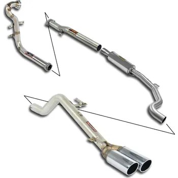 Střední díl výfuku Track Performance pack Supersprint 815960