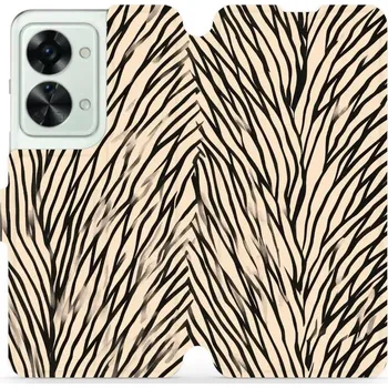 Pouzdro na mobilní telefon Flipové pouzdro Mobiwear - OnePlus Nord 2T 5G - VA52S V koruně stromu (Knížkové flip pouzdro, obal, kryt na mobil OnePlus Nord 2T 5G - VA52S V koruně stromu, materiál Umělá kůže + TPU - ochrana 360°, stojánek, silikonová vanička, magnetické zavírání)