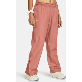 Under Armour Sportovní kalhoty UA Rush OS Woven Pant-PNK - Dámské Under Armour růžová 2692283