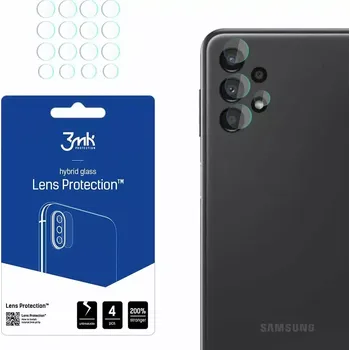 Ochranná fólie 3MK Flexible na čočku fotoaparátu Samsung Galaxy A13 (4x4ks) (Camera protector SAMSUNG GALAXY A13 lens protection 3MK)