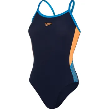 Dámské plavky Dámské Jednodílné plavky SPEEDO DIVE TSRP MSBK AF 8-12912H143 – Modrá 38