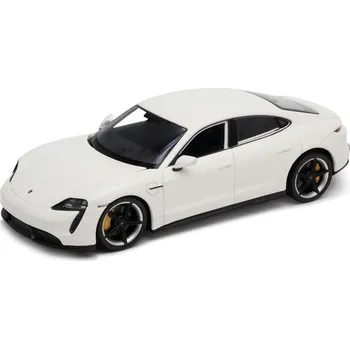 Dětské zboží Welly Porsche Taycan Turbo S 1:24 krémová