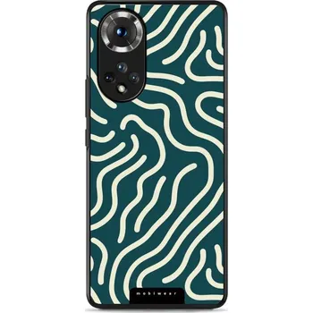 Pouzdro na mobilní telefon Lesklý kryt Mobiwear Glossy - Honor 50 / Huawei Nova 9 - GA61G Béžové linky (Prémiové lesklé pouzdro, obal, kryt Mobiwear Glossy na mobil Honor 50 / Huawei Nova 9 - GA61G Béžové linky, materiál Plast + TPU silikon - krytí po všech stranách, neošoupatelný)