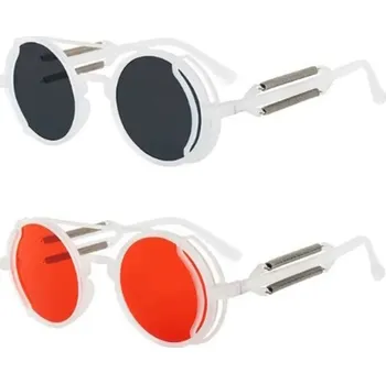 Sluneční brýle Blingstar Designové sluneční brýle Lenonky - Matte - Transparent