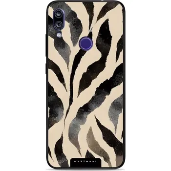 Pouzdro na mobilní telefon Lesklý kryt Mobiwear Glossy - Xiaomi Redmi 7 - GA53G Zebří (Prémiové lesklé pouzdro, obal, kryt Mobiwear Glossy na mobil Xiaomi Redmi 7 - GA53G Zebří, materiál Plast + TPU silikon - krytí po všech stranách, neošoupatelný potisk, tenké provedení, možnost)