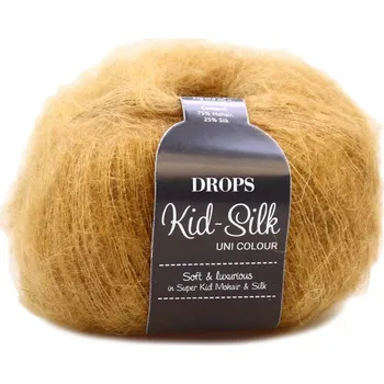 Příze Drops Kid-Silk 50 karamel