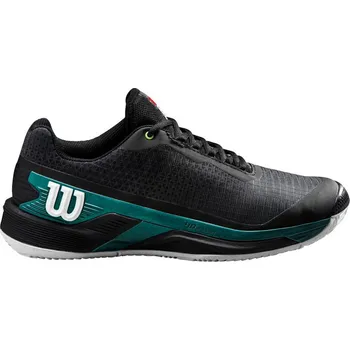 Pánská tenisová obuv Pánská tenisová obuv Wilson Rush Pro 4.0 Clay Black/Black EUR 42