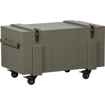 Úložný box WOOOD Zelený úložný box Ybo 100 x 56 cm