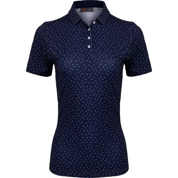 Triko KJUS Women Enya Printed Polo S/S Barva: K0048414, Velikost: 40, Pohlaví: Dámské