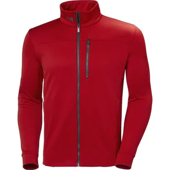 Pánská móda Pánská Mikina HELLY HANSEN CREW FLEECE JACKET 30229_162 – Červená S