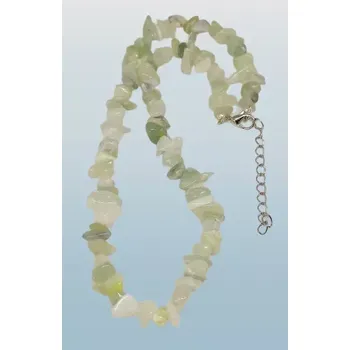 Náhrdelník Jadeitový náhrdelník krátký sekaný