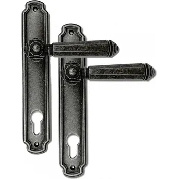 Dveřní kování Kování dveřní štítové rustikální Drahomíra - 90mm FAB