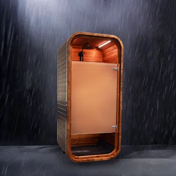 Zahradní sprcha CUBE SHOWER – sprcha z thermowoodu® - VMS-QSH225-