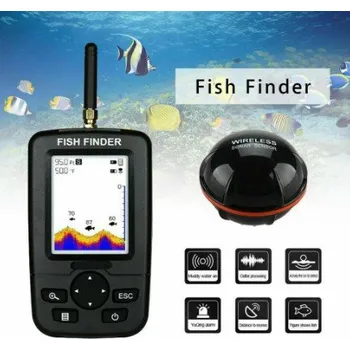 Signalizace záběru Nahazovací rybářský sonar echolog