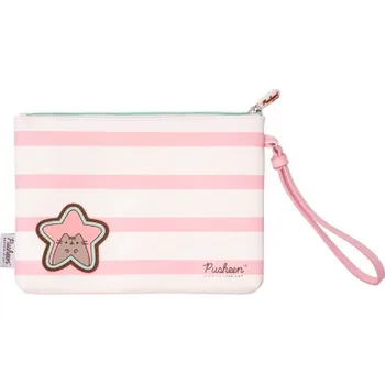 Kosmetická taška Pusheen růžovo-bílá 23cm