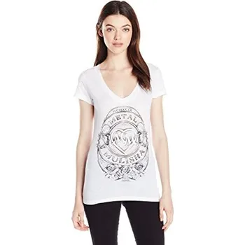 Dámské tričko Dámské triko Metal Mulisha LUSH FITTED WMS - bílá - SP7718004WHT Velikosti: M