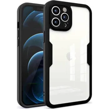 Pouzdro na mobilní telefon Ochranný 360° celotělový kryt pro Apple iPhone 14 - černý
