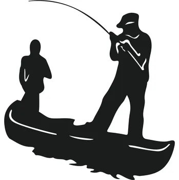 samolepka Samolepka Rybáři na lodi