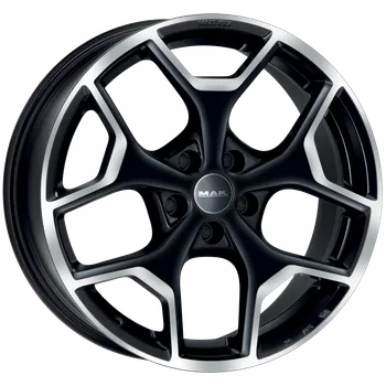 Alu kolo Alu disk MAK LIBERTY 7.5x17, 5x108, 72, ET39 BLACK MIRROR
