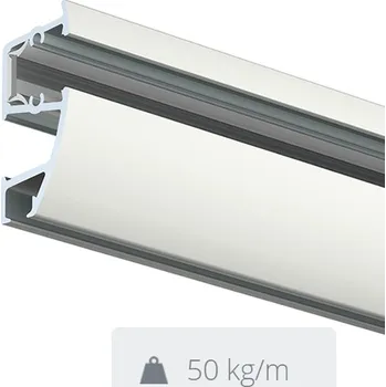 Nástěnné svítidlo Artiteq Nástěnná lišta Combi Rail Pro Light, bílá - 200 cm
