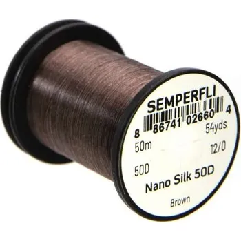 Semperfli Nit Nano Silk 50D 12/0 Brown