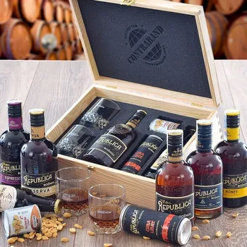 Dárkový potravinový koš CONTRABAND.ZONE Božkov Republica Exclusive Set