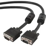 Kabel CABLEXPERT přípojný k mon 15M/15M VGA 30m stíněný extra, ferrity BLACK
