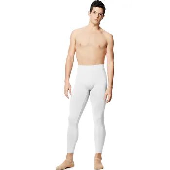 Pánské legíny Lulli,Kotníkové legíny LUB304M, bílá S