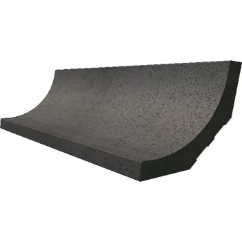 Dlažba RAKO TAURUS TSZEF069 7 cm x 20 cm x 0,8 cm černá 1 ks