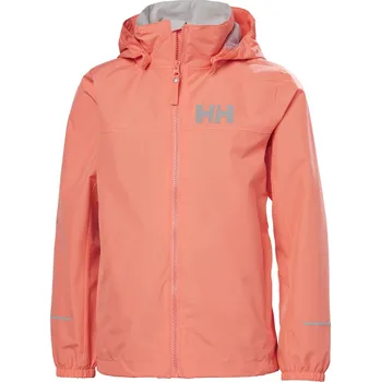 Dětská Přechodná bunda HELLY HANSEN JR JUELL RAIN JACKET 41778_284 – Oranžová 164