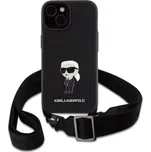 Karl Lagerfeld Saffiano Crossbody Metal…