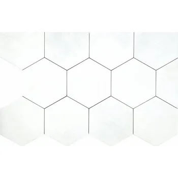 Dlažba MAYOLICA Denia My MAY00819 14 x 16 x 1 bílá 0,44 m2