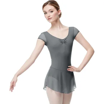 Body Lulli,Trikot se sukýnkou LUB361, šedá L