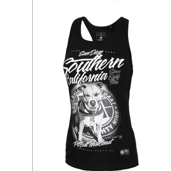 Dámské oblečení PitBull West Coast Dámské tílko So Cal 18 - černé - PWC_DTSCAL_BLK Velikosti: XS