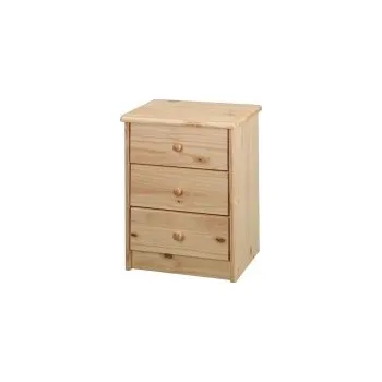 Ložnice Komoda borovice masiv - 3 zásuvky šířka 43 cm