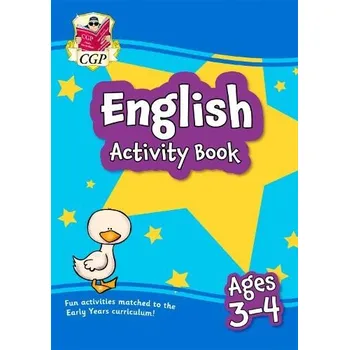 Cizí jazyk English Activity Book for Ages 3-4 (Preschool) - CGP Books