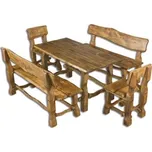 Zahradní set z masivního olšového dřeva MO101