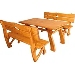 Zahradní set z masivního smrkového dřeva MO241 DUB