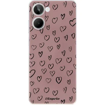 Pouzdro na mobilní telefon Odolné silikonové pouzdro iSaprio - Heart Dark - Realme 10