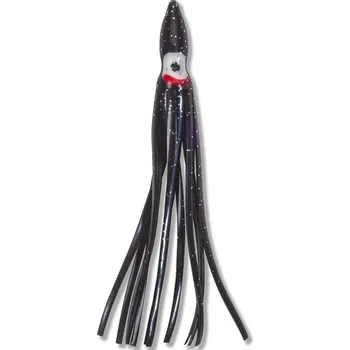 Rybářský háček 4ks - Imitace Chobotnice Aquantic 15cm Černá