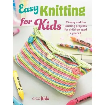 Cizojazyčná kniha Easy Knitting for Kids - Kidz, CICO