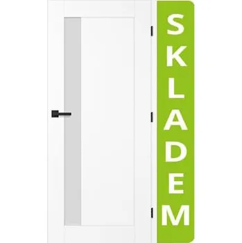 Interiérové dveře ERKADO Interiérové dveře Frézie 1 - Sněhobílá Greko, 60/197 cm