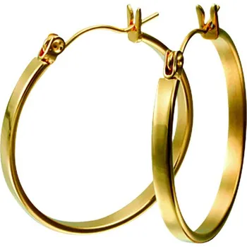 Náušnice Free Style Náušnice kruhy z chirurgické oceli ESH39GD