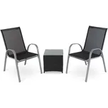 Zahradní balkonový set Celio - 2 místa, černá