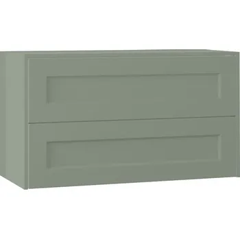 Koupelnový nábytek EBS Laca Skříňka umyvadlová s deskou 103,2 cm, kapradinová matná, LACA100K