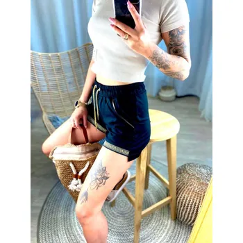 Dámské kraťasy Dámské kraťasy MFY v černé barvě, VELIKOST S