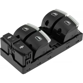 Spínač ovládání oken AUDI Q7 2006-/CHROMOWANY/ 4F0959851J NTY