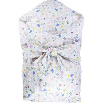 Zavinovačka enie baby Péřová zavinovačka SWEET flowers 80x80 cm