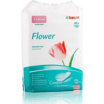 Menstruační vložka BATIST Medical Flower vložky porodnické 20 ks